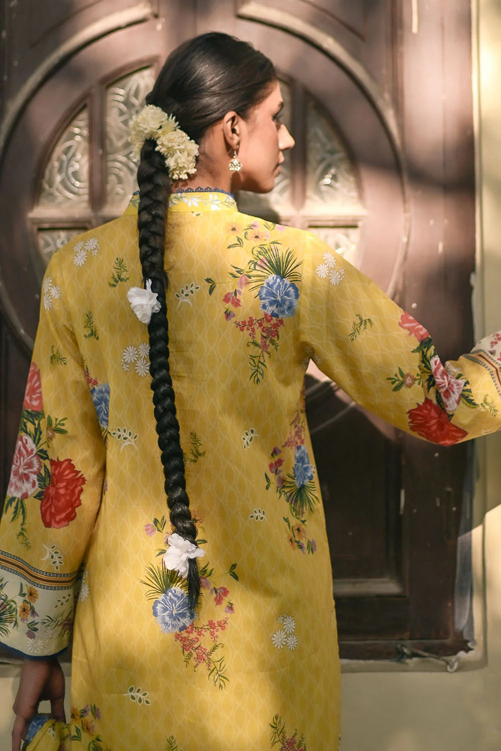 3 Piece Printed Lawn Suit and Dyed Trouser