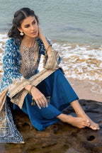 3 Piece Printed Lawn Suit and Dyed Trouser