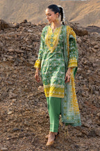 3 Piece Printed Lawn Suit and Dyed Trouser