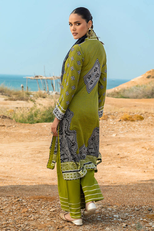 3 Piece Printed Lawn Suit and Dyed Trouser